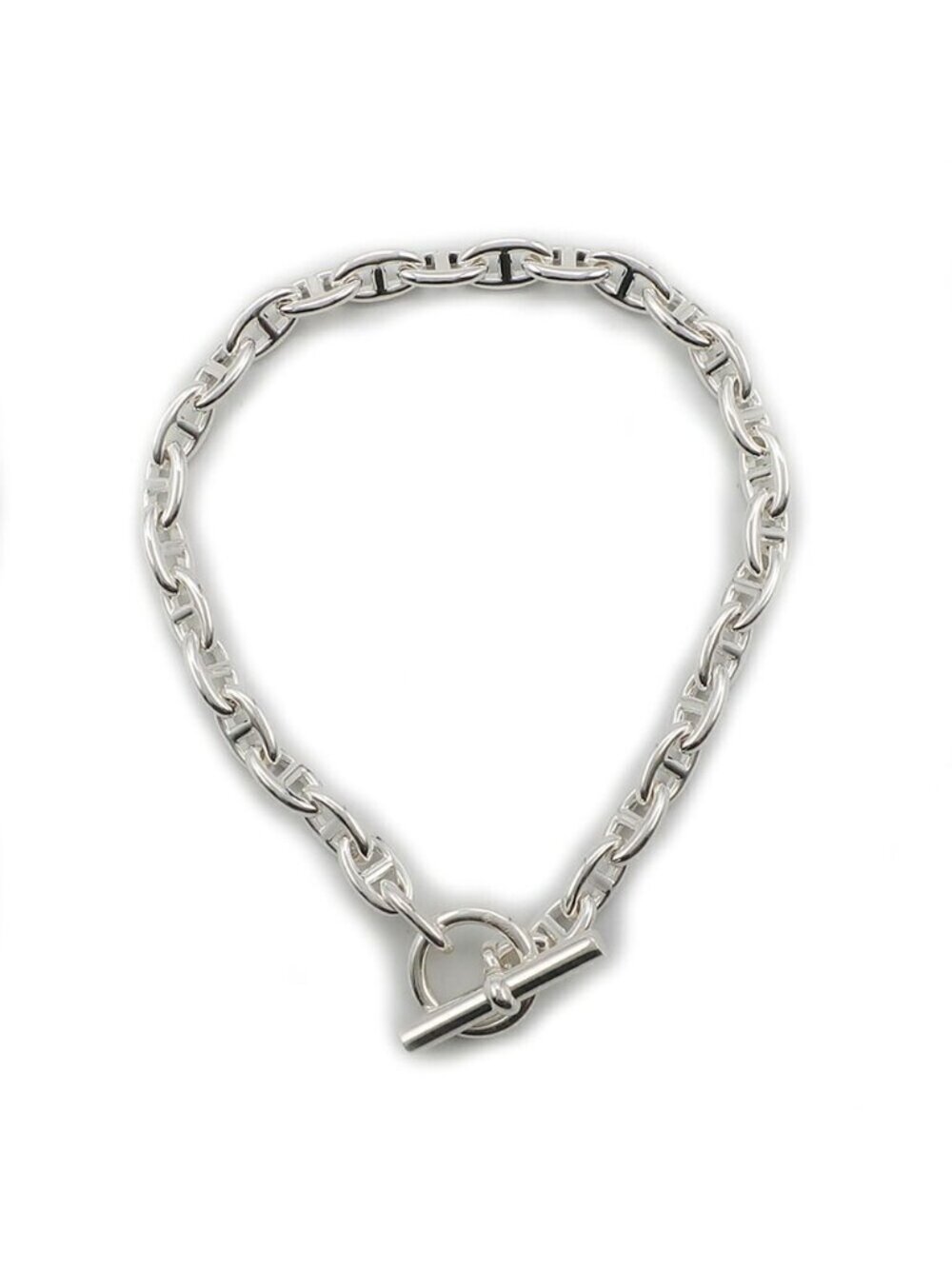 Hermes Chaine D'ancre TPM Bracelet Silver Chain